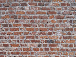 レンガ積みの壁