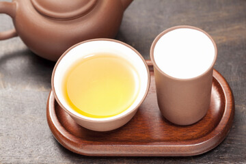 高山烏龍茶と中国茶器