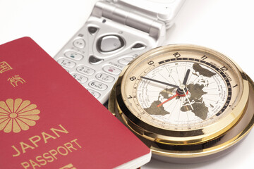 国際時計とパスポート