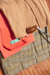 ゴルフクラブとゴルフウェア