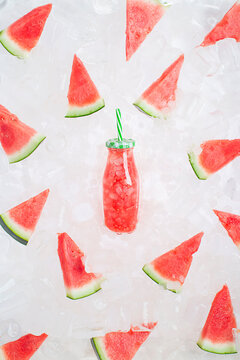 Watermelon juice composition