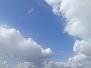 青空と白い雲