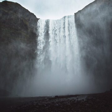 Sk&Ocirc;&oslash;&Omega;_gafoss waterfall, Iceland