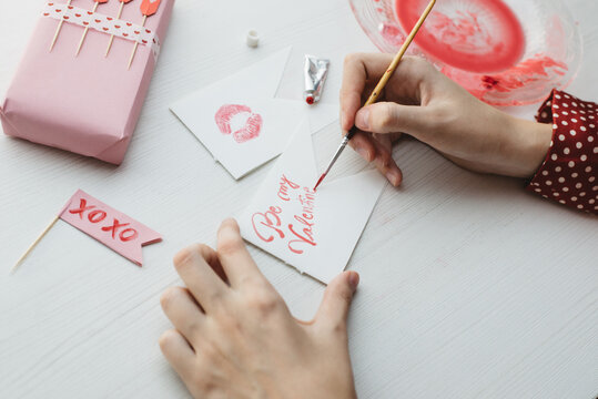 Making Creative DIY Valentine's Day Card