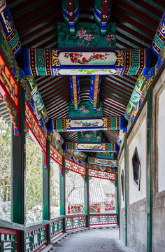 Chinese classical style Architecture,in Beijing,china