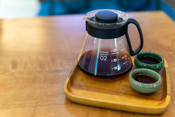  tea set on the table