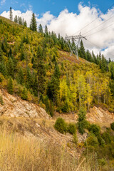 Autumn Colors On Moon Pass. Wallace, Idaho.