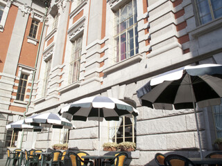 大阪市中之島中央公会堂のカフェテラス