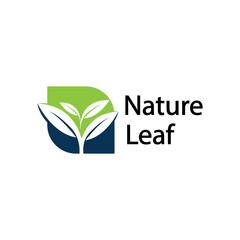 leaf logo design vector for nature symbol template editable,Green leaf logo ecology nature element vector icon.