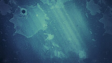 Blue abstract background with grunge texture.
