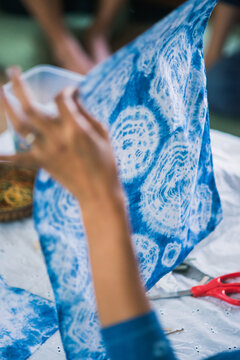 Natural indigo dye