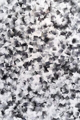silver metal cubism background