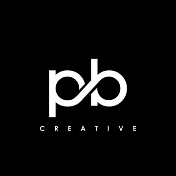 PB Letter Initial Logo Design Template Vector Illustration
