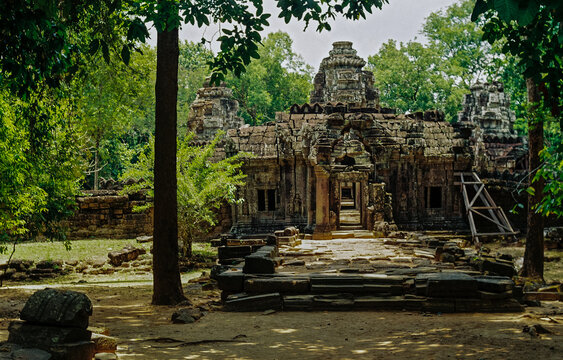 Ancient temple. Angkor Wat.