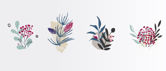 Cute floral background