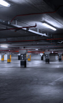 Underground garage-parking.
