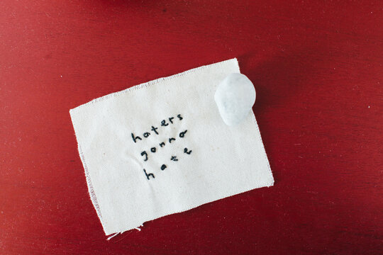 Haters Gonna Hate Cross Stitch