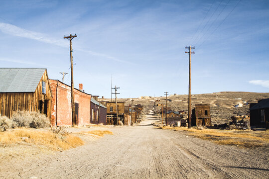 Road Through Creepy Ghost Town