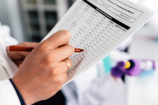 Biologist Working in a Professional Laboratory