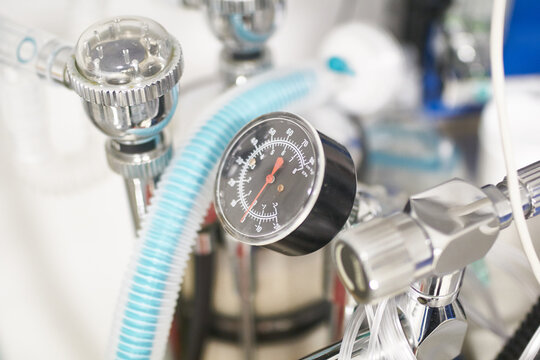 Anesthetic machine in a hospital