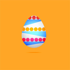 easter eggs in a basket