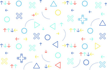 vector illustration of seamless pattern