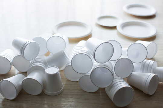 Styrofoam Cups and Plates