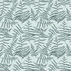 Bracken seamless pattern