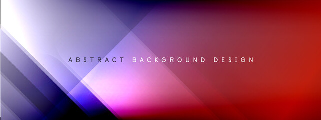 Motion concept neon shiny lines on liquid color gradients abstract backgrounds. Dynamic shadows and lights templates for text