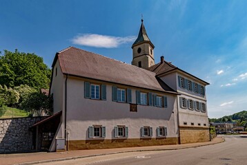 Altstadt von Schliengen in Baden-Württemberg, Deutschland 