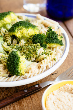 Spirielli Pasta with Broccoli and Pesto