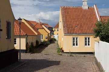 Dänische Fischerhäuser / Eine dänische Straße