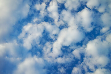 Obraz premium blue sky with clouds