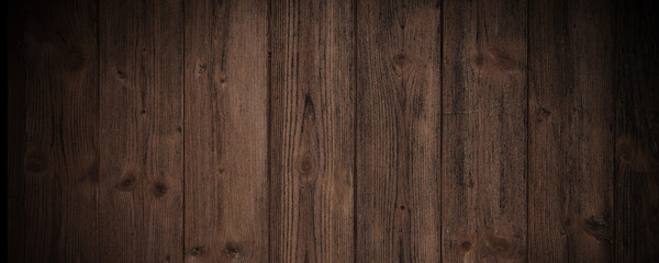 Fototapeta premium brown wood planks.