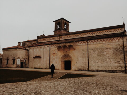 An ld italian cathedral in Friuli