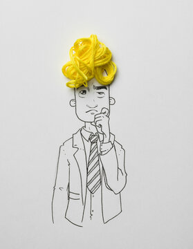 Businessman Thinking