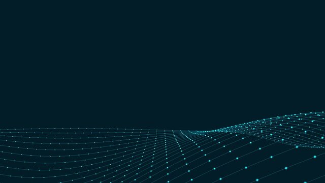 abstract blue wave background