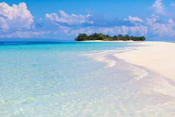 Tropical beach. Exotic island.
