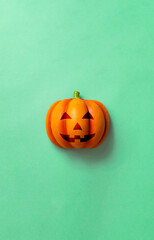 Bright halloween pumpkin. Backgrounds, posters, greeting cards, etc.　明るいデザインのハロウィンのカボチャ。背景、ポスター、グリーティングカードなど