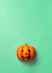 Bright halloween pumpkin. Backgrounds, posters, greeting cards, etc.　明るいデザインのハロウィンのカボチャ。背景、ポスター、グリーティングカードなど