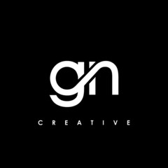 GN Letter Initial Logo Design Template Vector Illustration