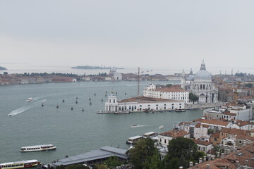 Fototapeta premium Panoramic cityscape and the sea