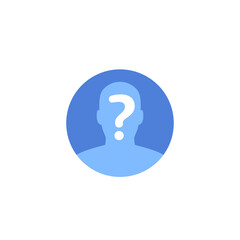 unknown person, hidden identity icon