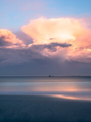 Lagoon Beach at Dawn