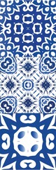 Portuguese vintage azulejo tiles.