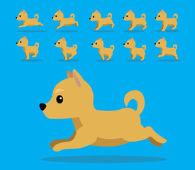 Animal Animation Sequence Carolina Dog Cartoon Vector
