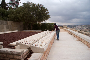 Old jewish cemetry in olive mount