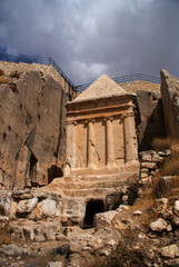 Fototapeta na wymiar Archeology in Jerusalem - tourist attraction