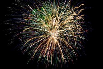 Fototapeta premium fireworks in the night sky
