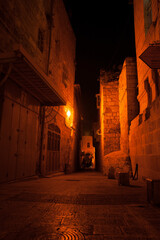 Old jerusalem streets